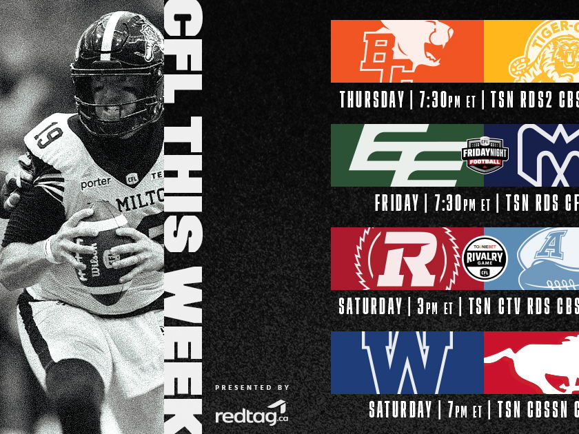 WEEK 10 IN THE CFL 