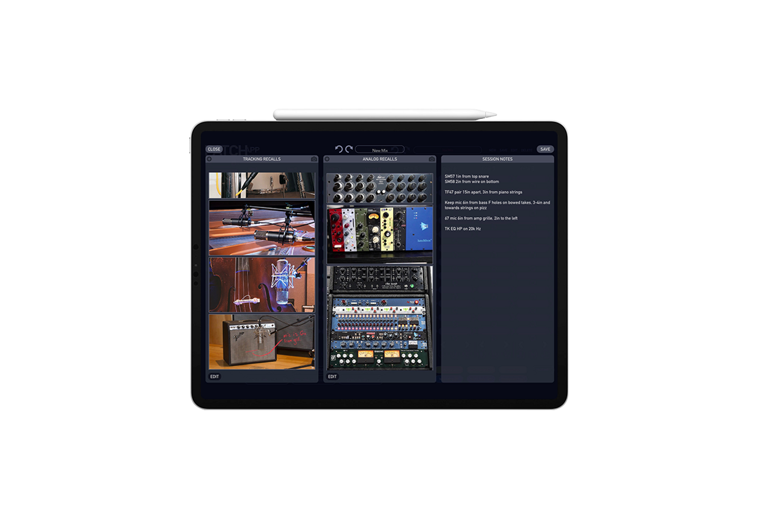 PATCH APP DX on an iPad PATCH APP DX on an iPad