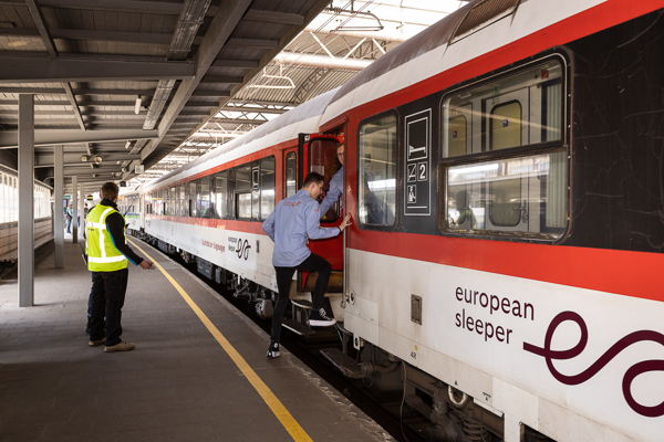 Night train to Switzerland and Italy will soon stop in Antwerp