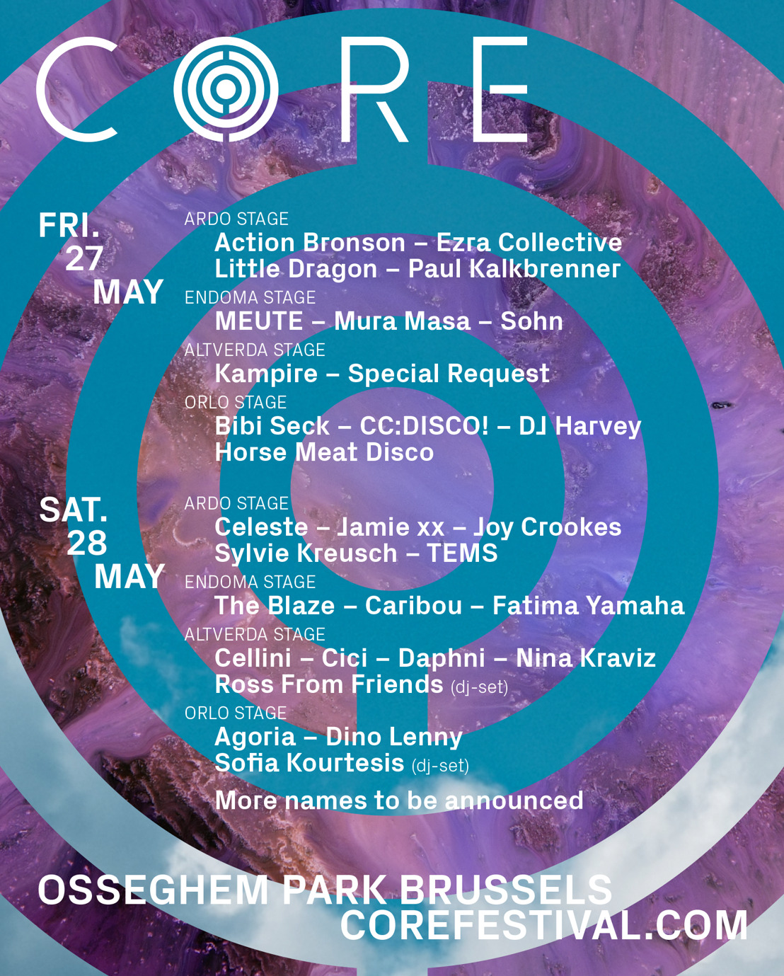 CORE Festival dropt eerste namen