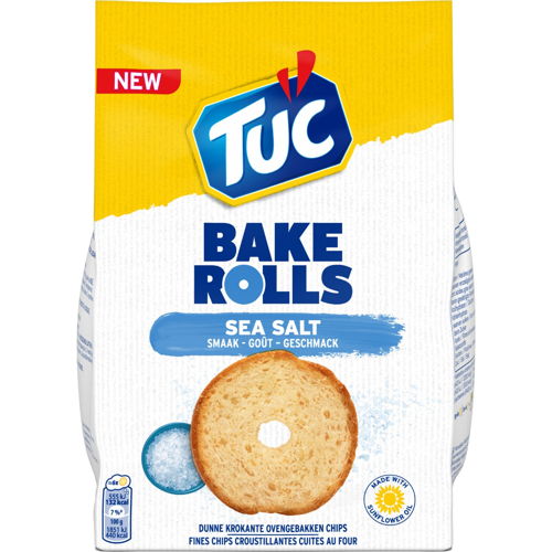 TUC Bake Rolls Sea Salt
