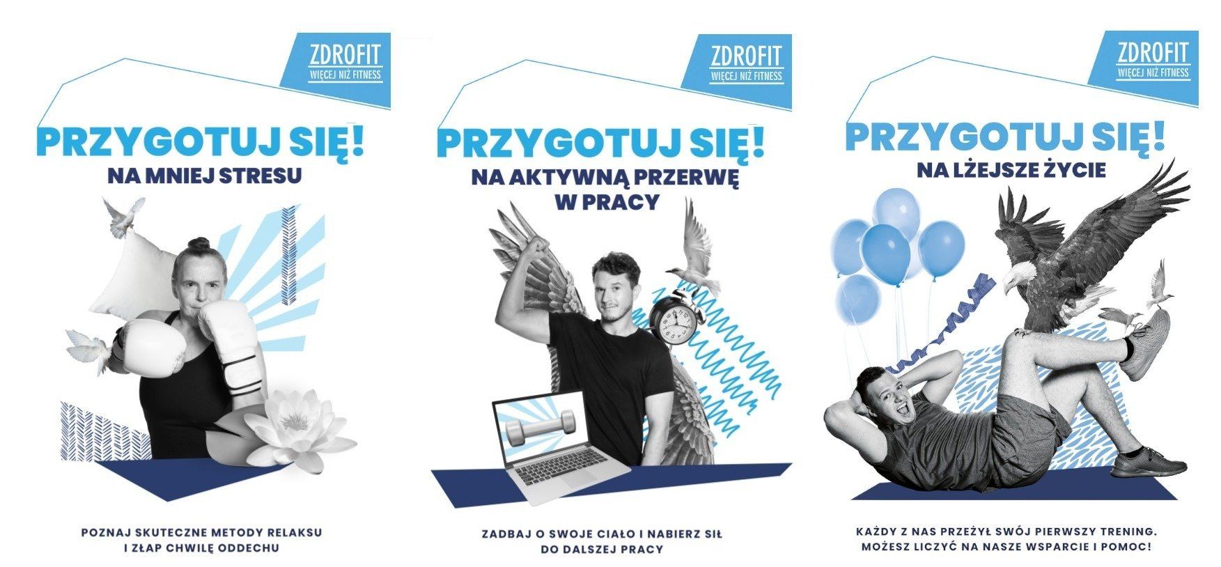 Get ready! The nationwide campaign of seven fitness networks encourages everyone to engage in daily physical activity