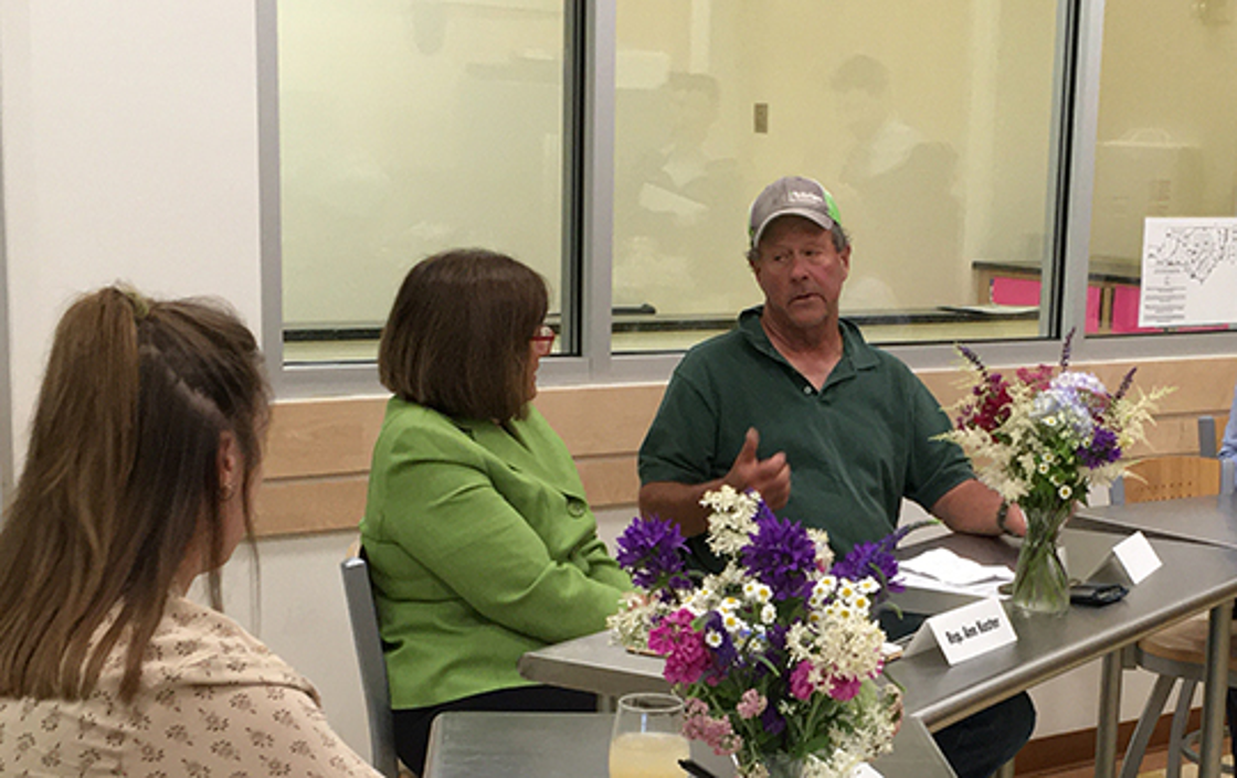 Rep. Annie Kuster Chairs Food System Meeting at Hanover Co-op