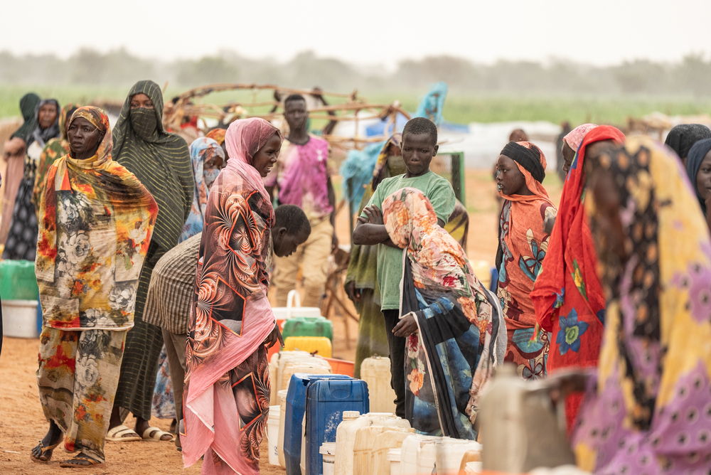 Campos de desplazados sudaneses en Chad. MSF