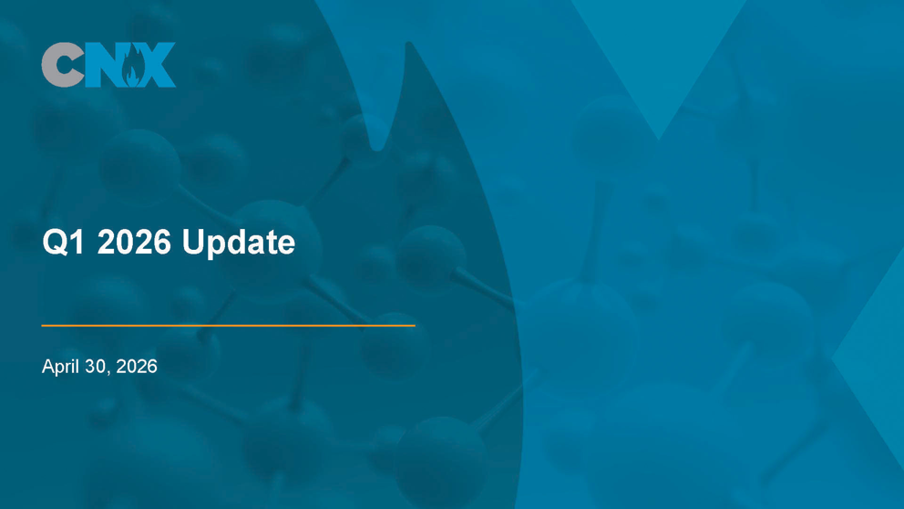 CNX Extends Free Cash Flow Streak to 25 Quarters, Continues Disciplined Capital Allocation