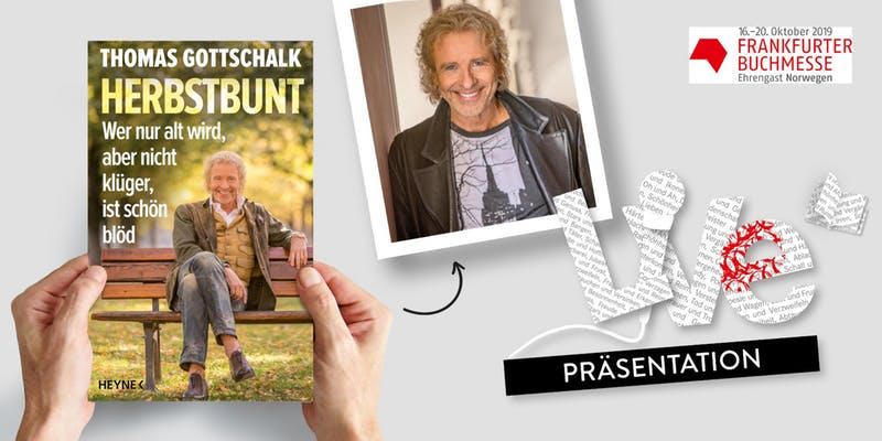 Thomas Gottschalk ist am Freitag bei Hugendubel in Frankfurt zu Gast.
