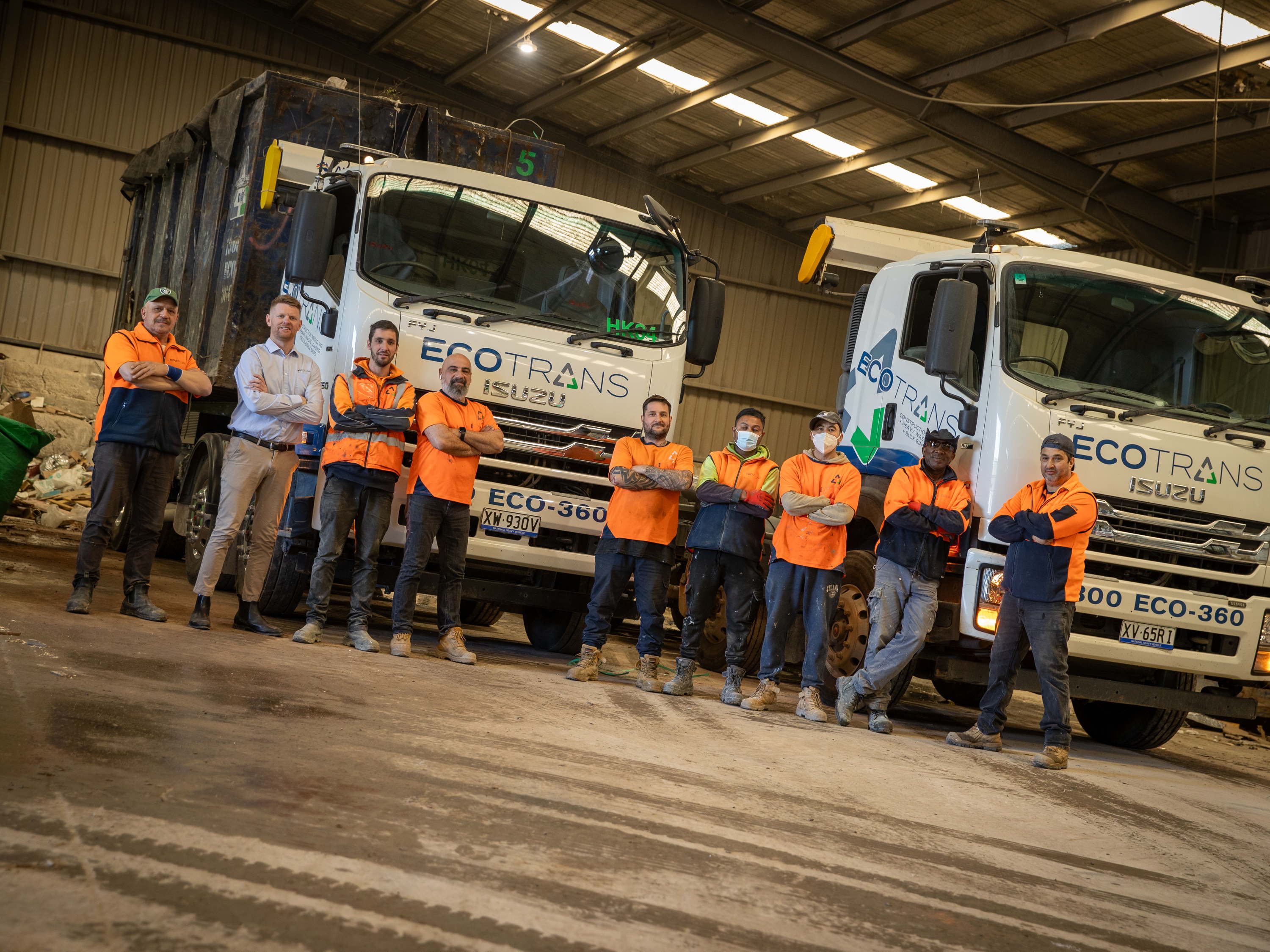 Rubble to Resource: Ecotrans & Isuzu Ride Australia's Construction Wave