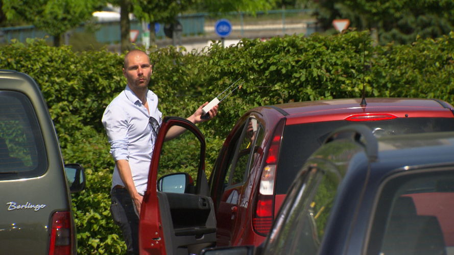 Volt: inbreken in auto's (c) VRT
