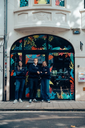 Gill Scheltjens - CEO D-CRBN, Sarah Parent - CEO Go Ocean, Marte Greefs - COO Go Ocean