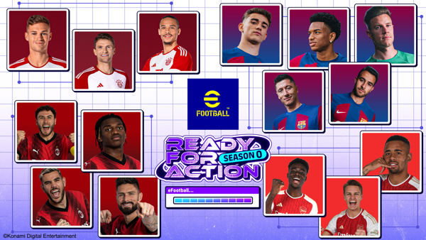 eFootball™ : les fans se préparent à l’action avec la mise à jour « Season 0: Ready for Action »