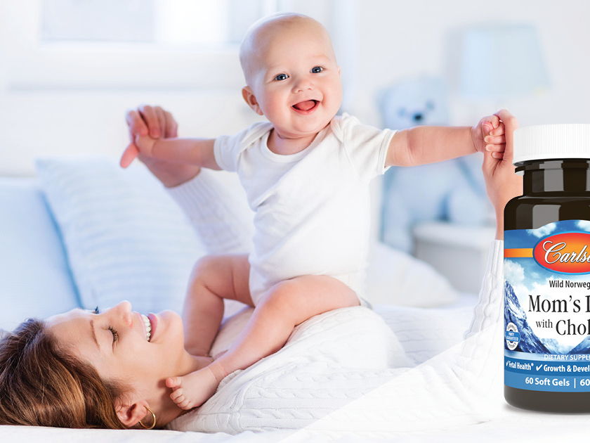 Carlson Introduces Mom's DHA with Choline
