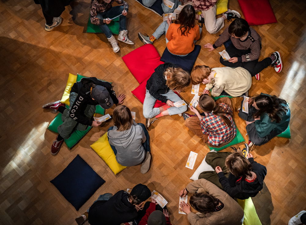 Workshop Cirkelheden in de Erfgoedbibliotheek Hendrik Conscience | foto: LUCID Workshop Cirkelheden in de Erfgoedbibliotheek Hendrik Conscience | foto: LUCID