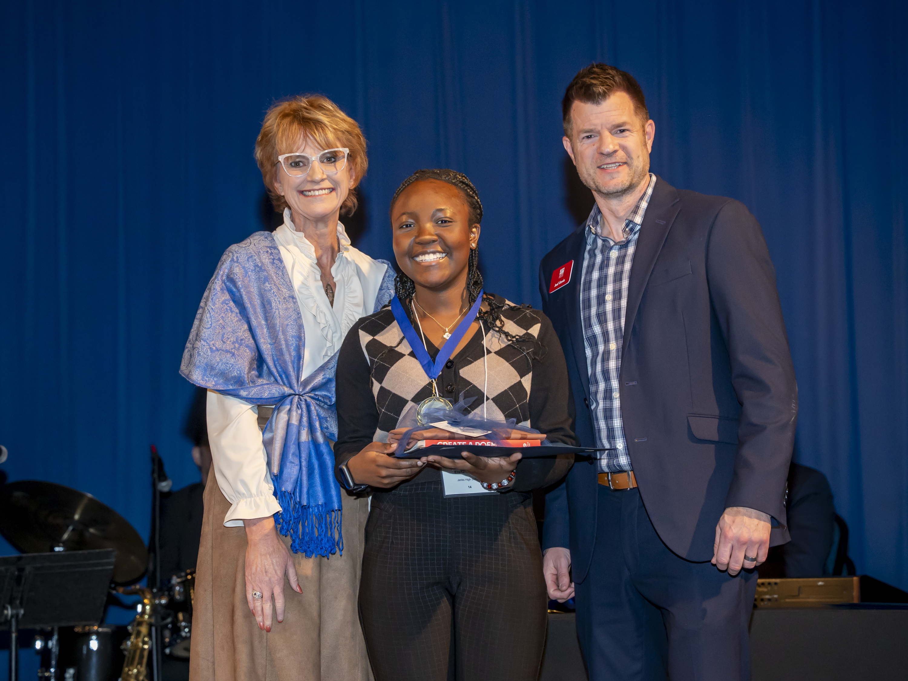 Jenks Student Wins 2025 Poetry Out Loud State Competition at UCO