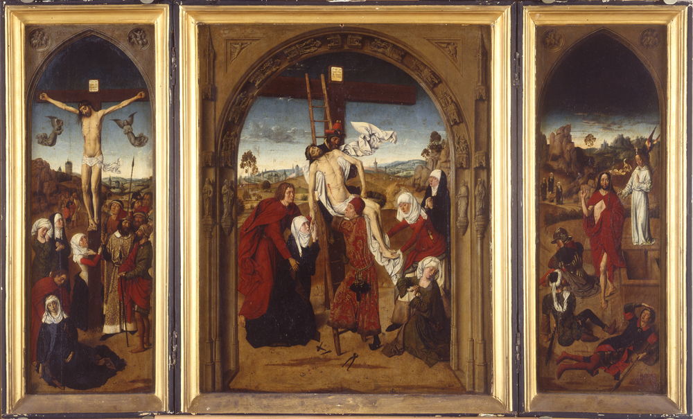 ‘Triptych with the Passion of Christ’, Dieric Bouts, 15th century © Museo del Patriarca del Real Colegio y Seminario de Corpus Christi, Valencia