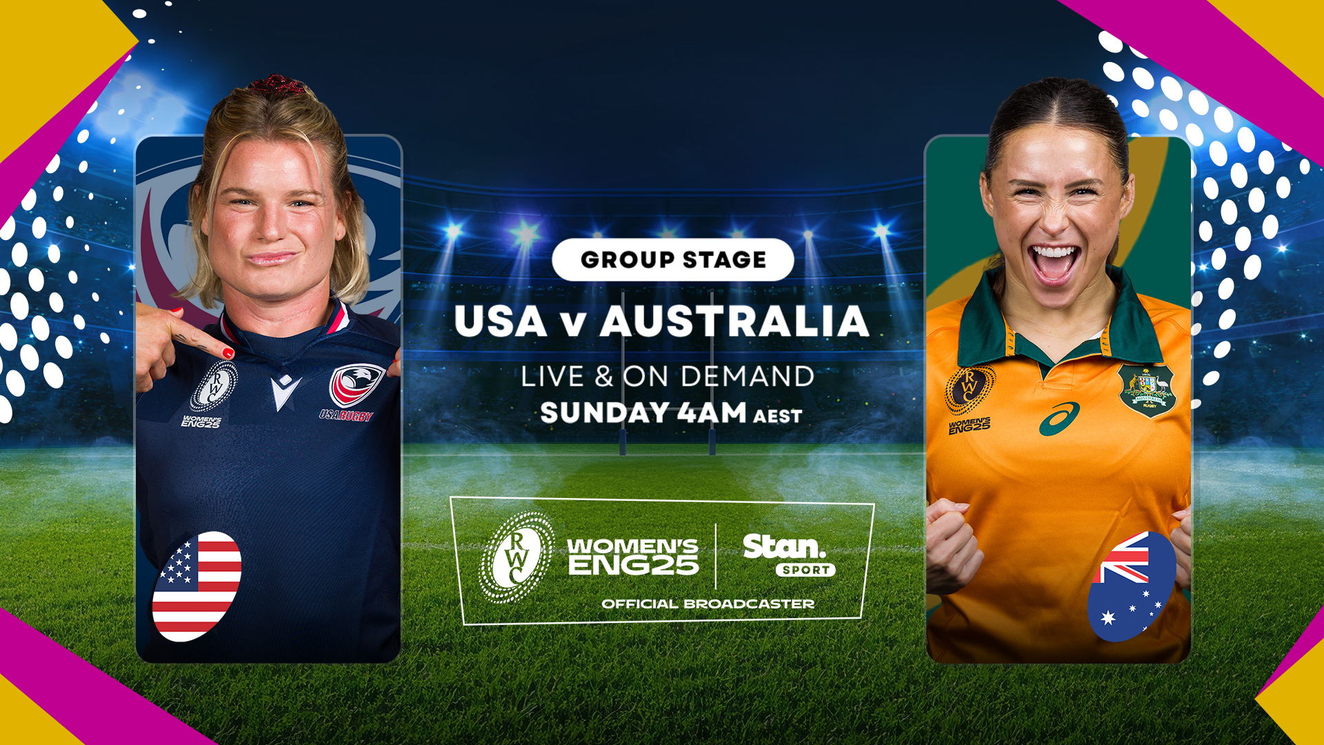 This week on Stan Sport (28 August 2025)