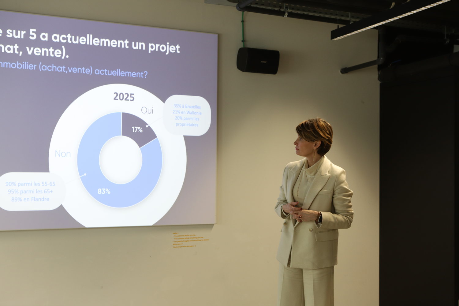 Caroline Lejeune, Présidente de Federia, la Fédération des agents immobiliers francophones
