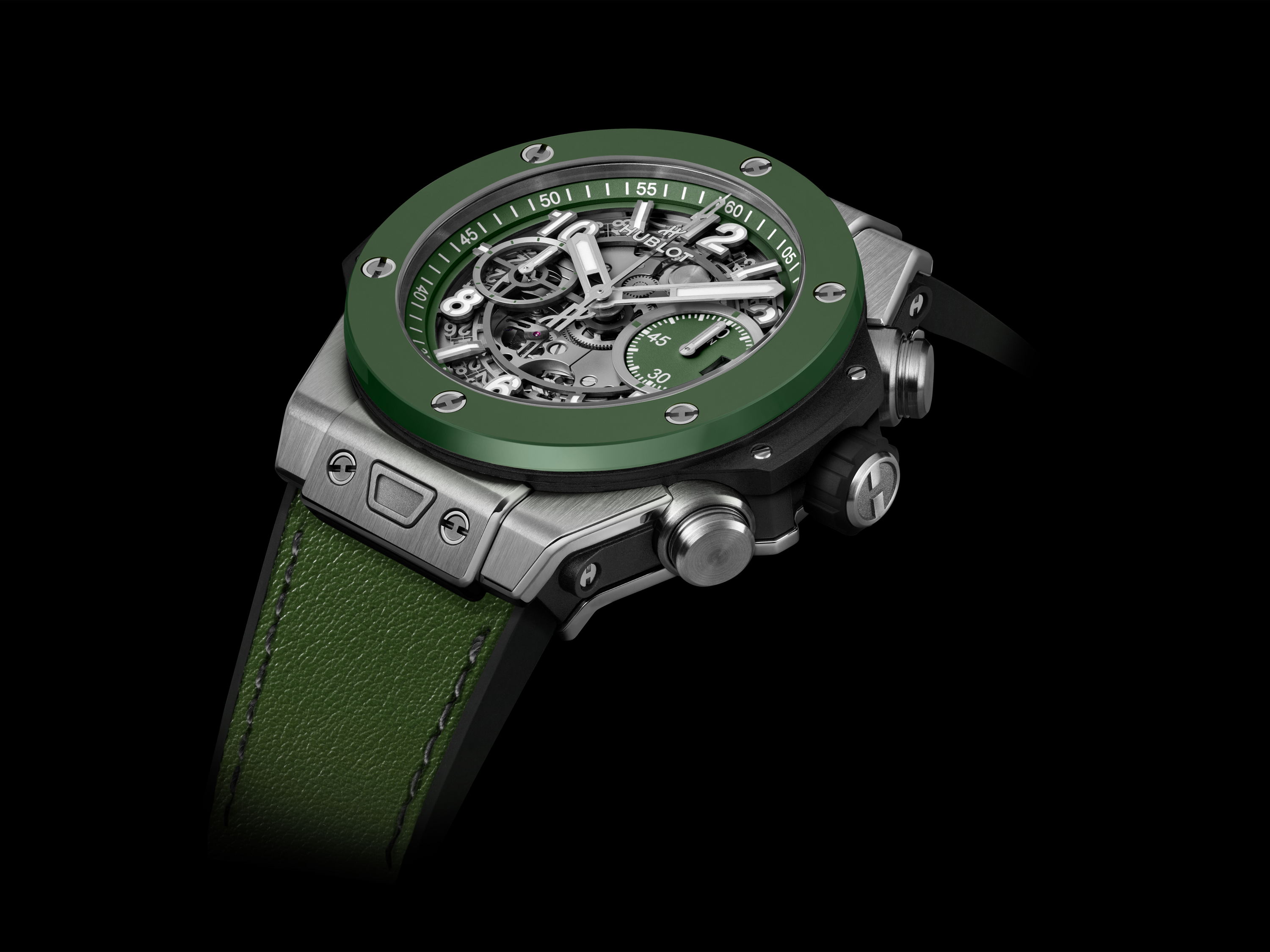 ¡VIVA MÉXICO! HUBLOT PRESENTA SU HOMENAJE A MÉXICO, BIG BANG UNICO TITANIUM GREEN CERAMIC 