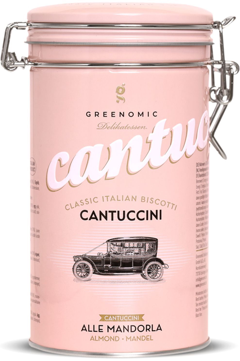 Juttu_FW23_Greenomic_Cantucci Alle Mandorla Tin 180Gram_JUTTU_€11,99 Juttu_FW23_Greenomic_Cantucci Alle Mandorla Tin 180Gram_JUTTU_€11,99