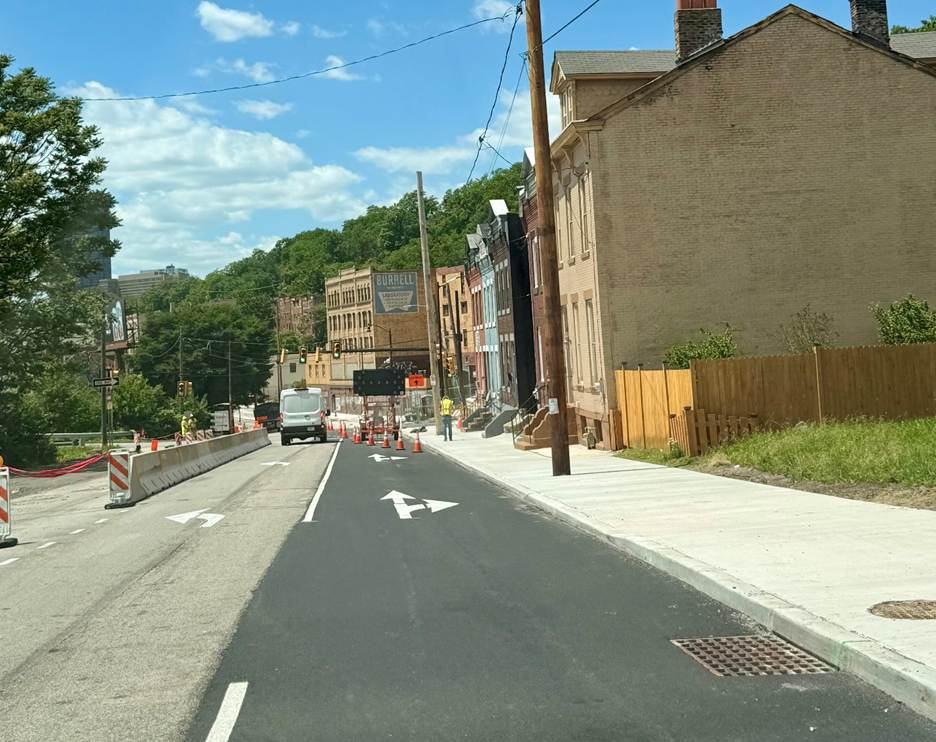 Road Construction on Fifth Avenue Ongoing