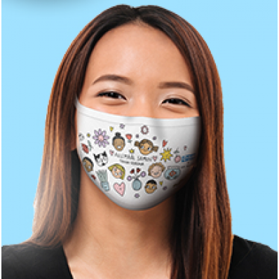 © MIVB Mondmasker van Eva Mouton