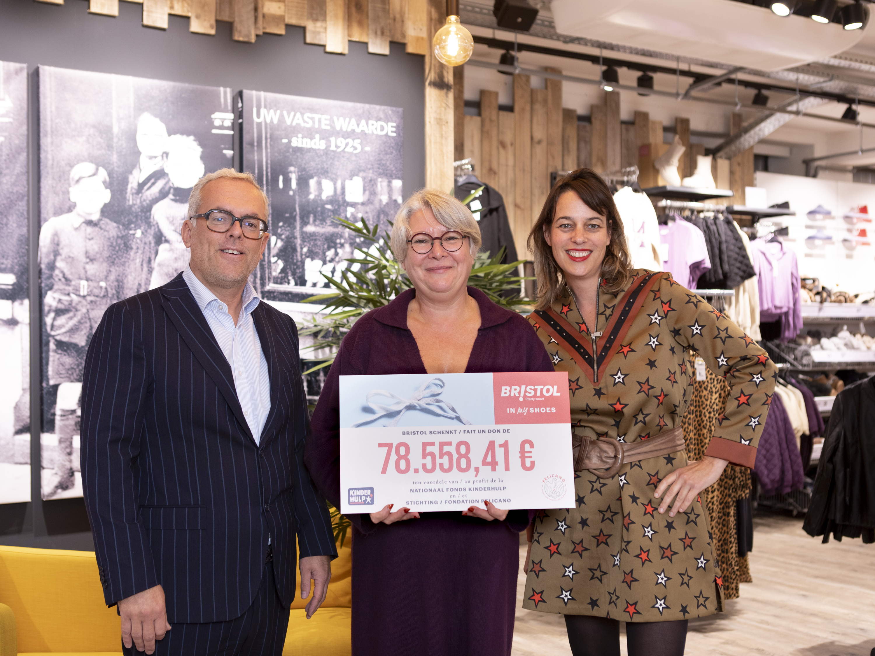 Bristol geeft Belgische Week tegen Kinderarmoede vliegende start met bijna 80.000 euro voor gezinnen met financiële moeilijkheden