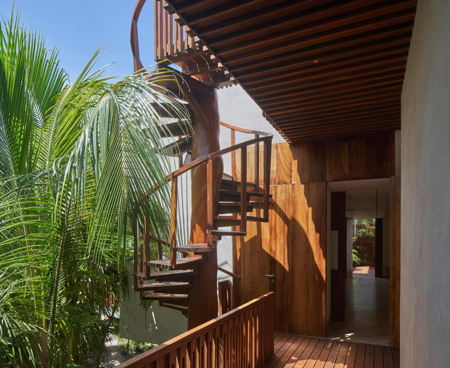Casa Uh Kaay, Tulum, Mexico. AKG10387749 © akg-images / view pictures / Edmund Sumner