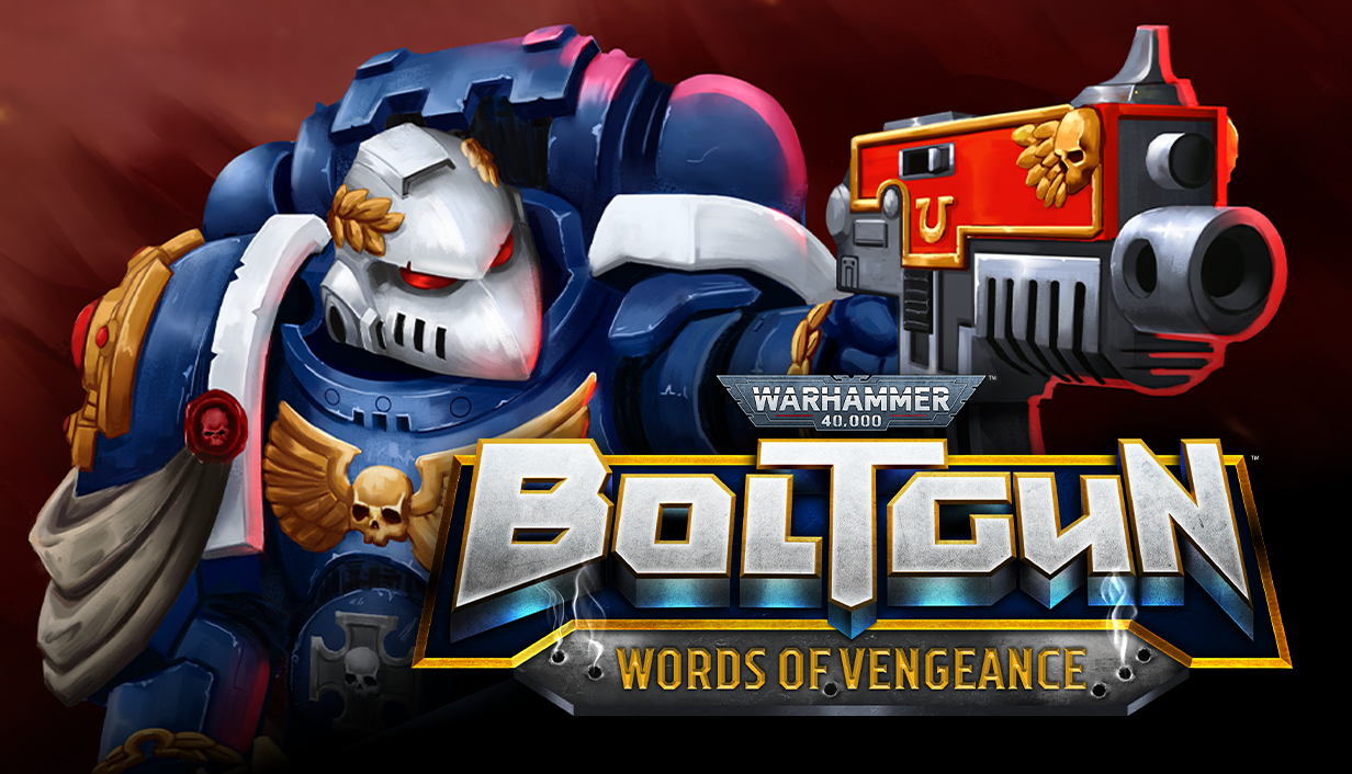 Your Words are Weapons, literally, in this Free-To Play twist on Warhammer 40,000: Boltgun! 