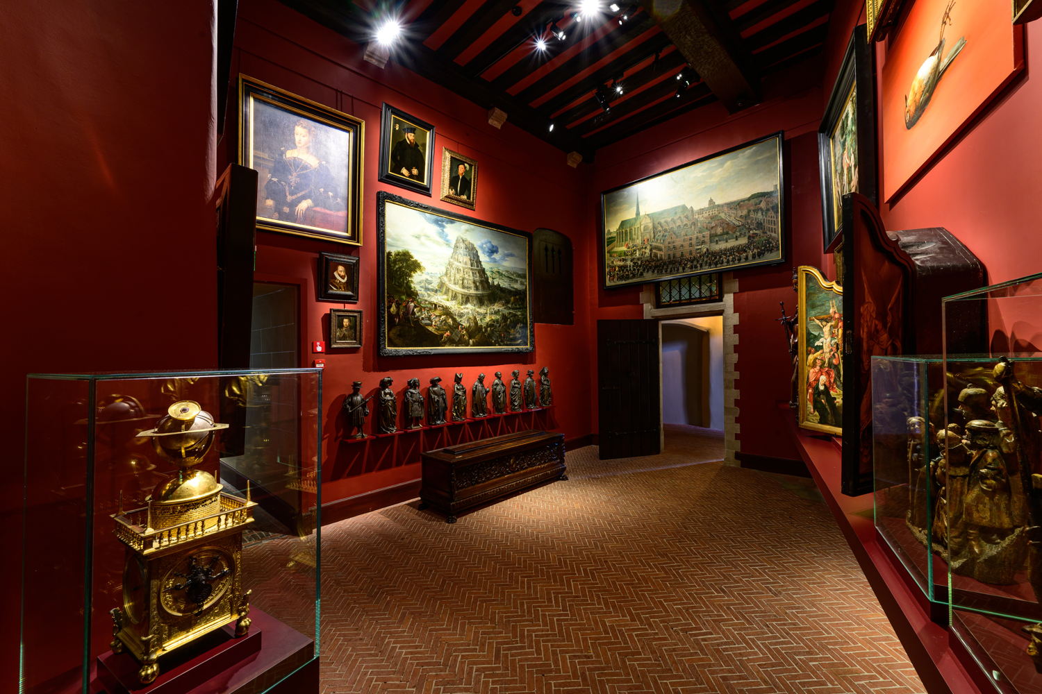 Kunstkabinet, Kasteel van Gaasbeek, foto Jo Exelmans