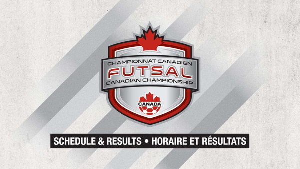 2023 Futsal Canadian Championship Schedule & Results￼