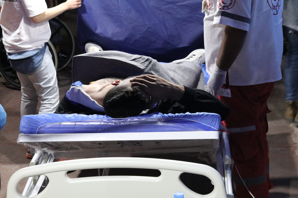 Sinds maandag 10 mei steunt Artsen Zonder Grenzen (AZG) de Palestijnse Rode Halve Maan (Palestine Red Crescent Society of PCRS) in Jeruzalem. Honderden Palestijnen die door de Israëlische politie gewond zijn geraakt, worden behandeld en gestabiliseerd. 