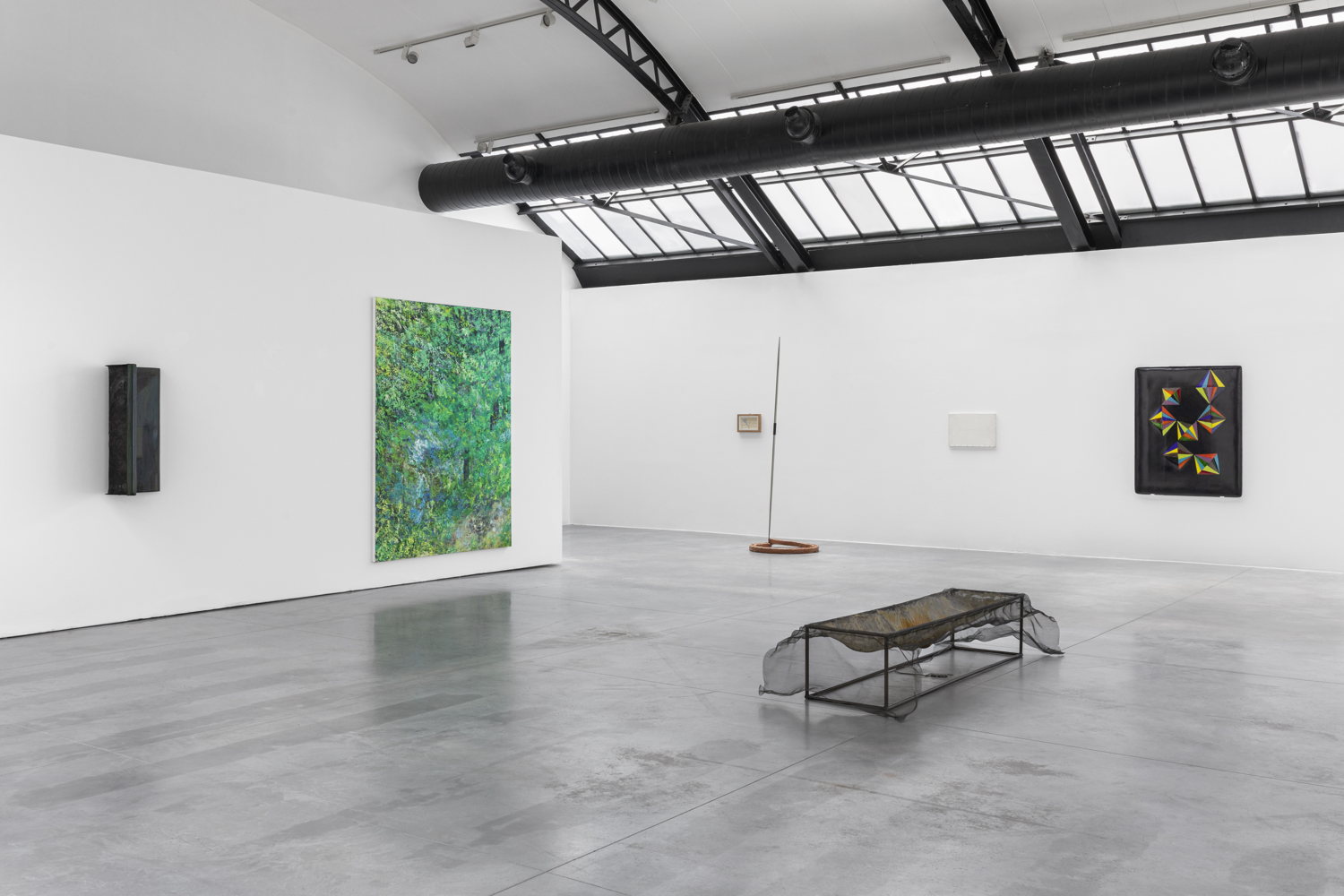 Installation view Quinquagesimum at Fondation CAB, Brussels. Photo by Fabrice Schneider