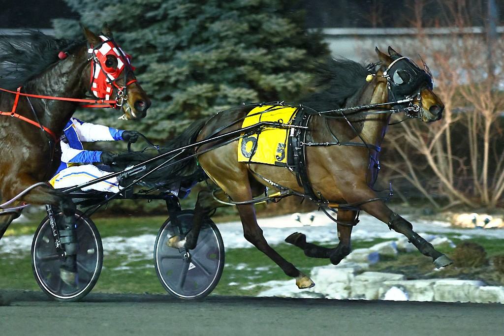Chedda Chedda winning the Blizzard. (New Image Media)