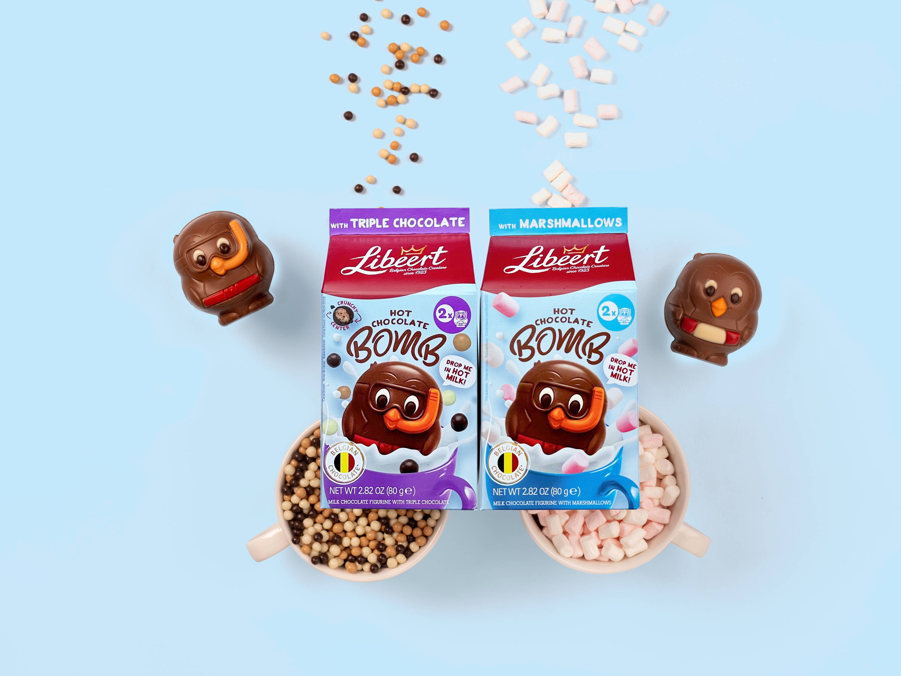 Media alert: Libeert lanceert met nieuwe smaak van Hot Chocolate Bomb een verrassende twist voor de wintermaanden