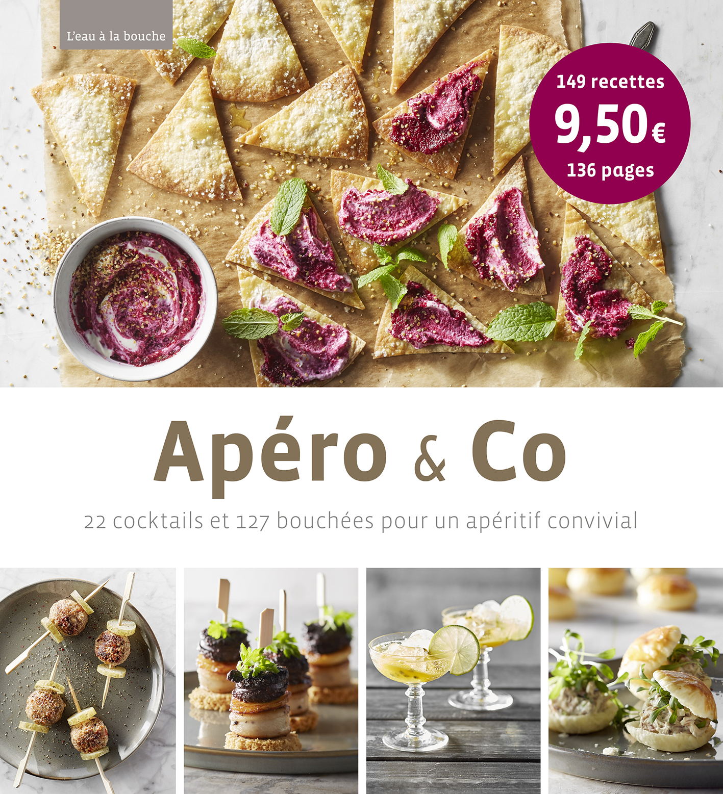 Colruyt sort son 34e livre de cuisine : « Apéro & Co »