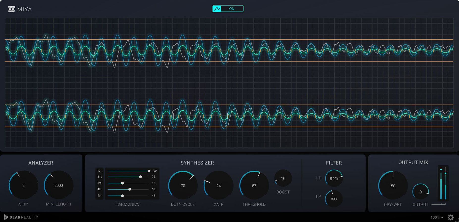 Dear Reality’s MIYA plugin is a completely new take on distortion