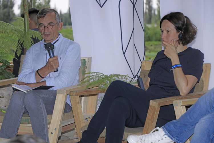 Michel Bras y Cristina Franchini