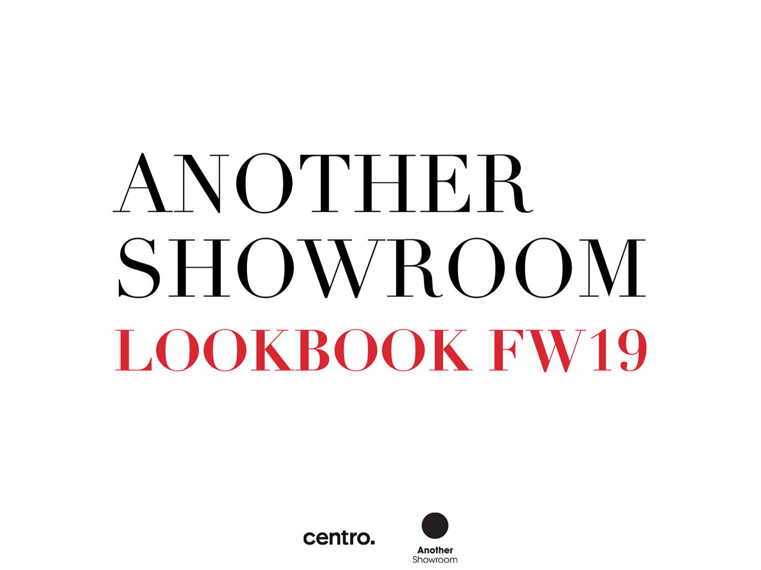 Another Showroom: Lookbook FW19