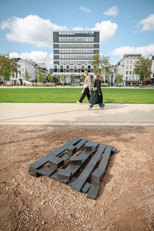 Bernd Lohaus, Ohne Titel (2007) – Collectie Kunst in de Stad, foto: Tom Cornille