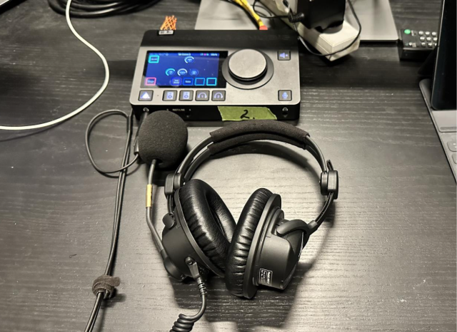 Sennheiser HMD 27 and Merging Anubis in use
Photo Credit: Alex Wong/NEP