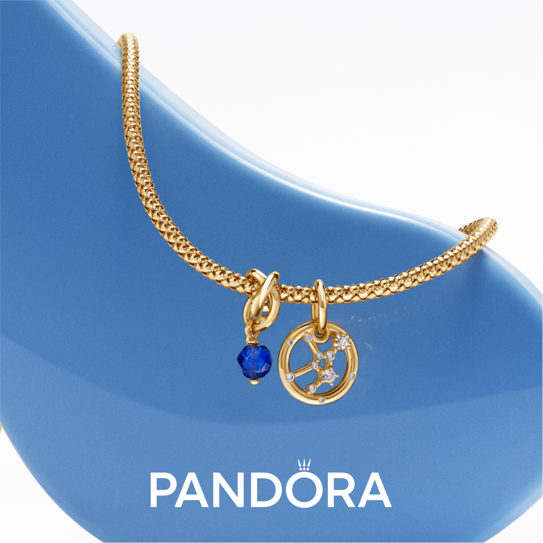 PANDORA CELEBRA LA TEMPORADA ZODIACAL CON CHARMS QUE REPRESENTAN QUIÉN ERES  