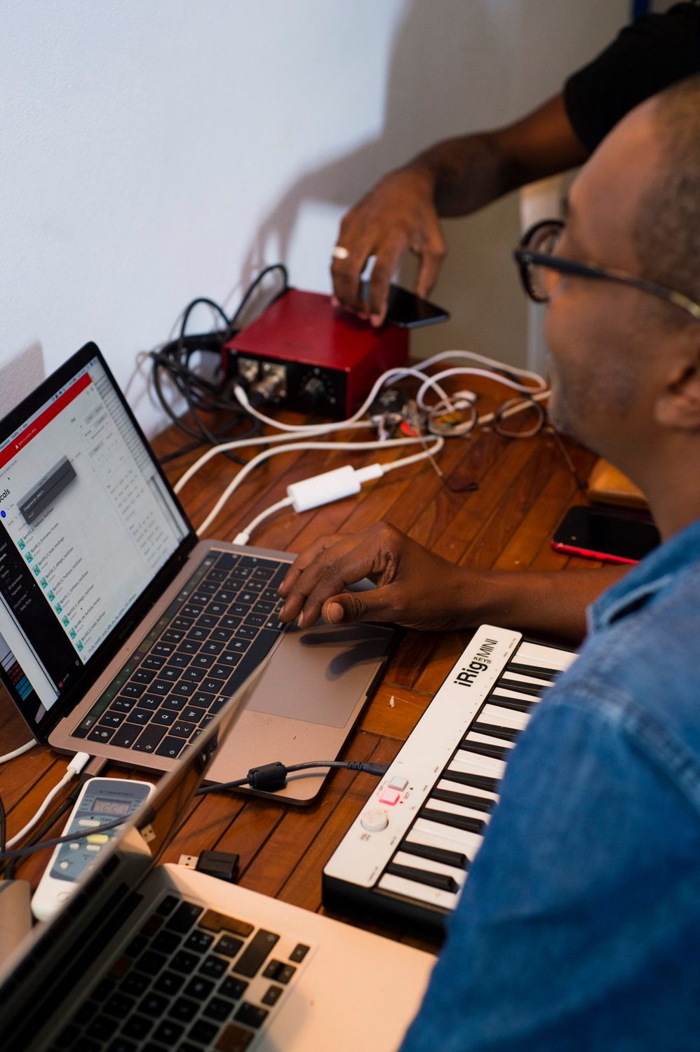 Participants of the Caribbean Song Writing Camp hosted in Martinique as part of the INTERREG TEECA project