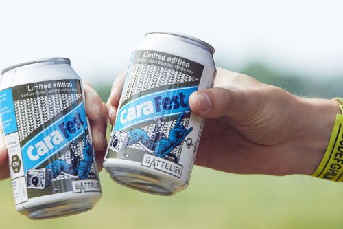Colruyt celebrates festival summer with a limited edition Cara white beer