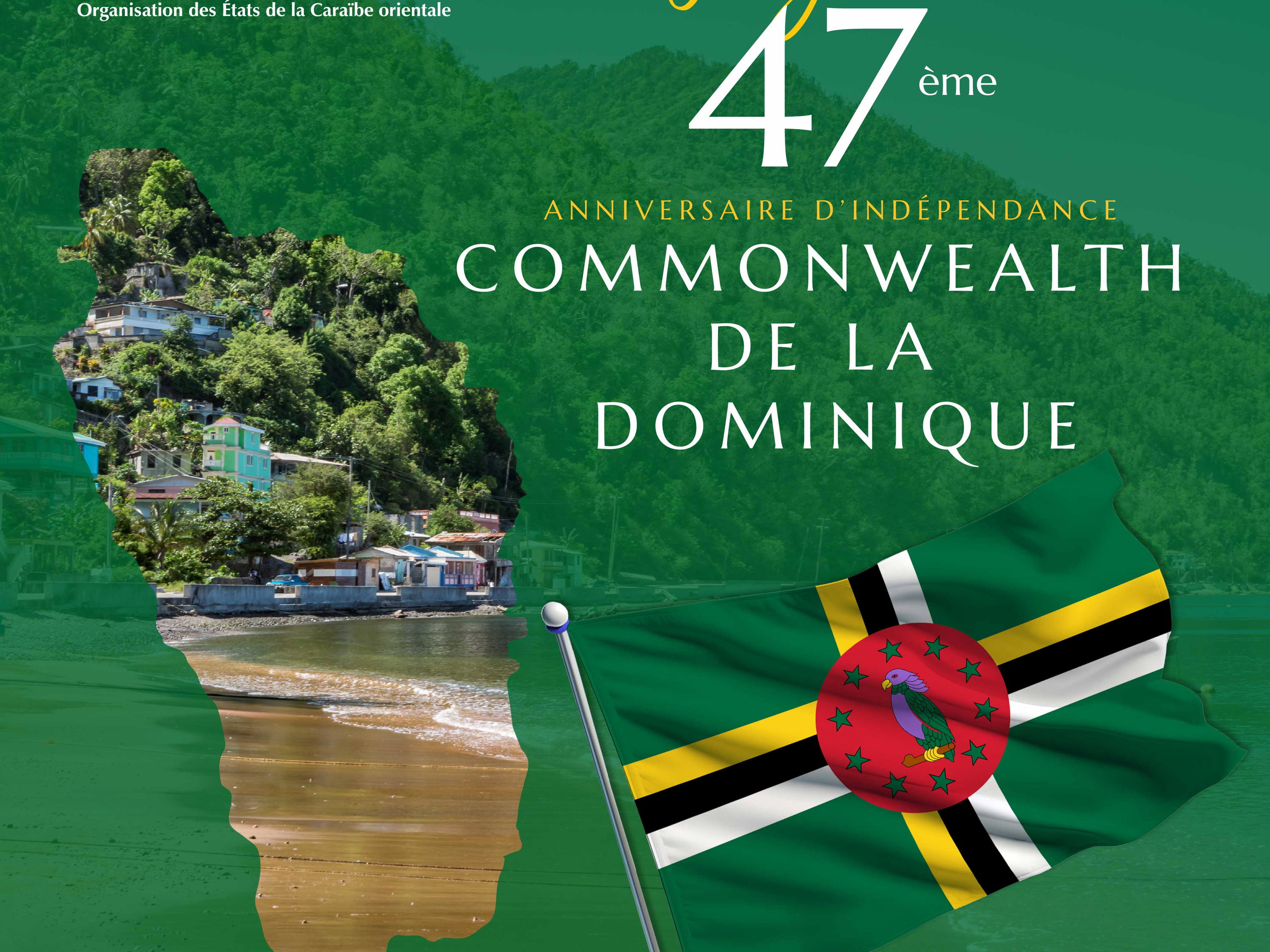 L’OECO félicite la Dominique à l’occasion de son 47ᵉ anniversaire d’indépendance
