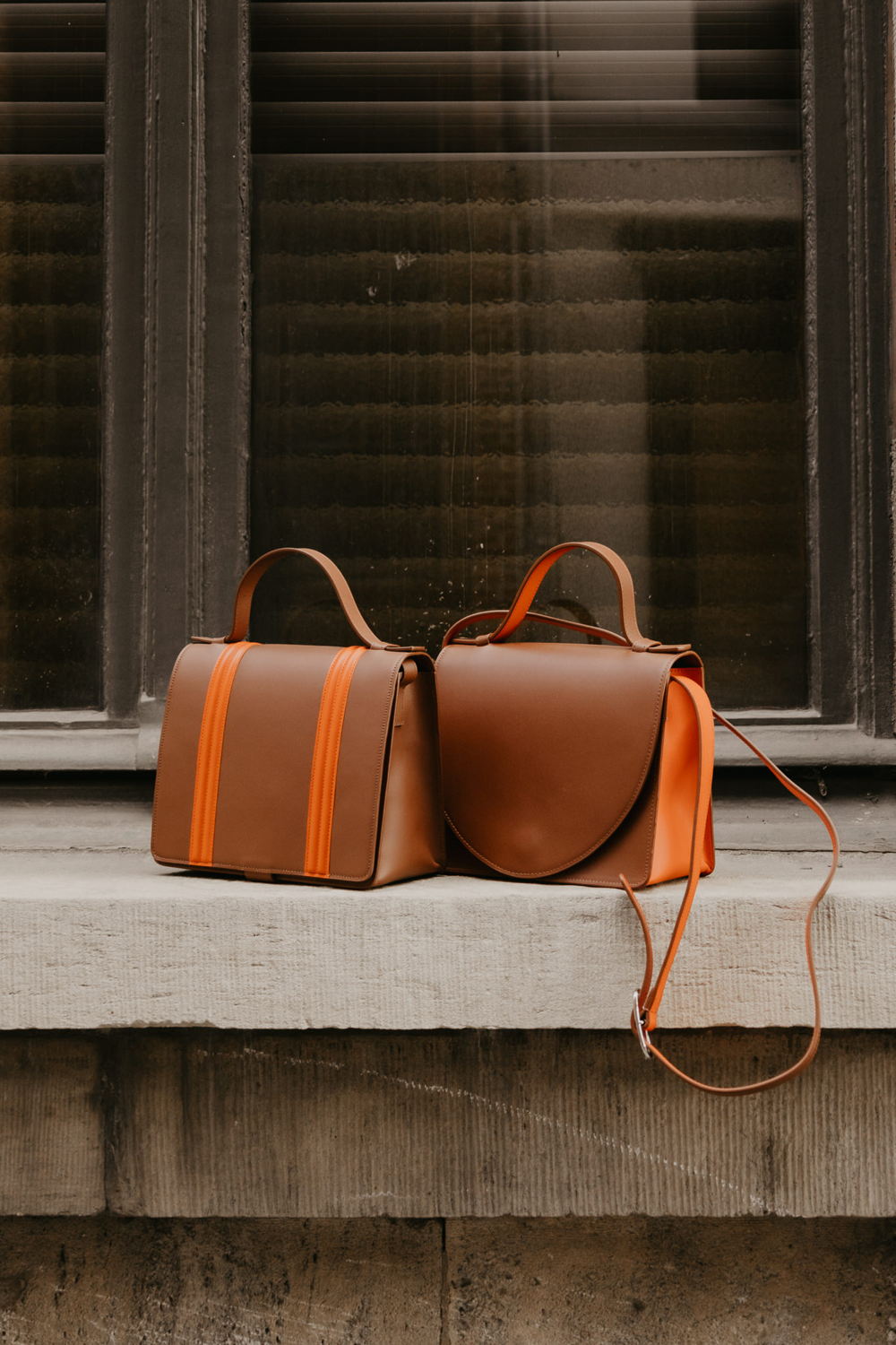 Mieke Dierckx_Doublé cognac orange €475 (4)