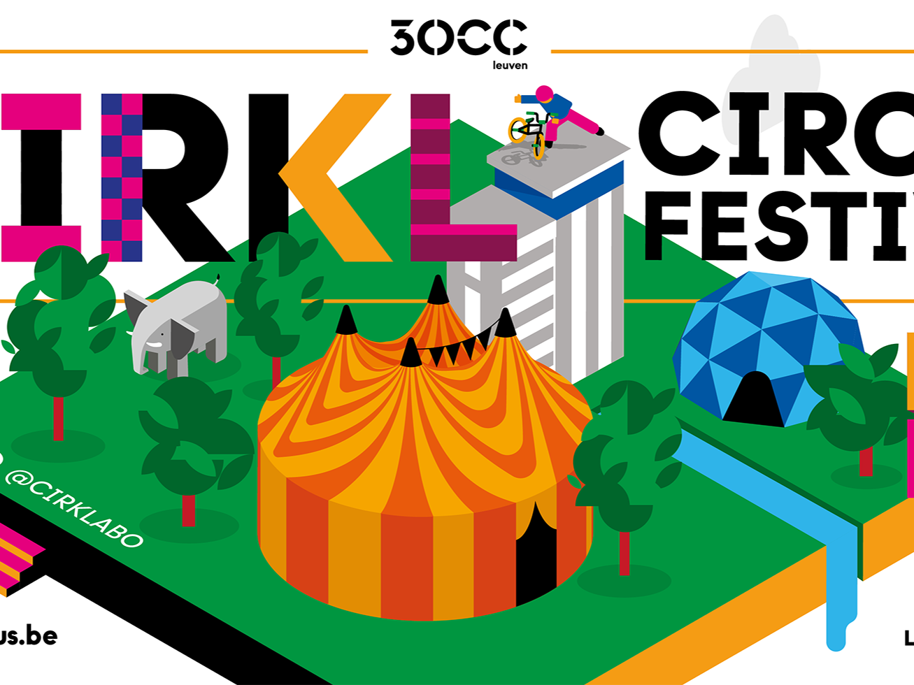 CIRKL 2025: Circus onder water, op een olifant en in het skatepark.