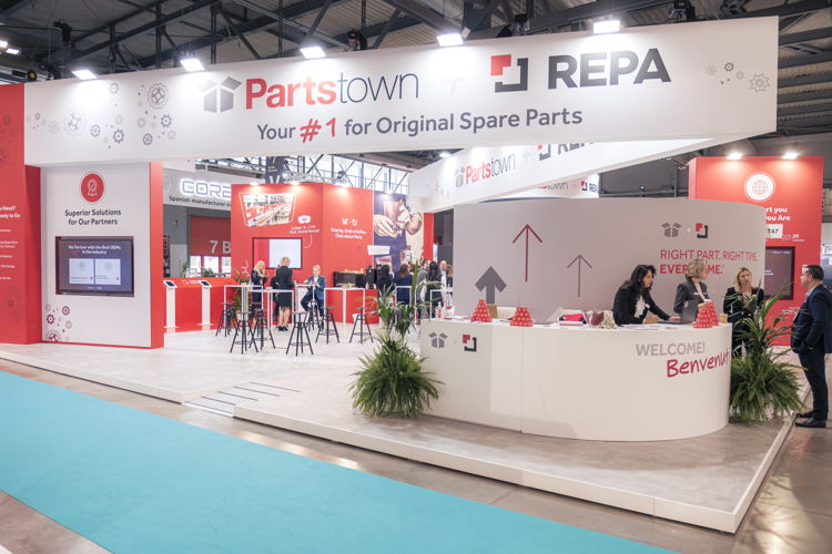 REPA&PartsTown Booth at Host2025
