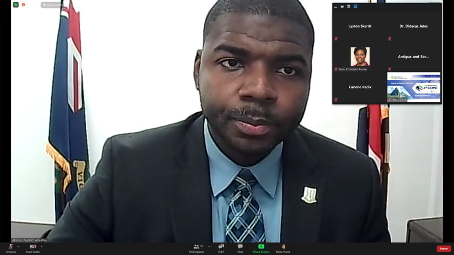 Deputy Premier Minister for Education (BVI) hON. Natalio Wheatly