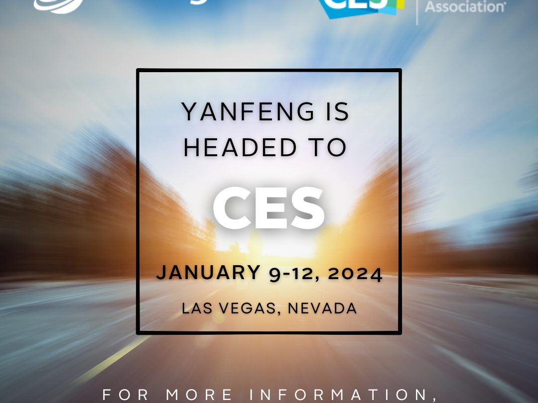 Yanfeng to showcase latest seating, interior and safety systems innovations at the 2024 CES