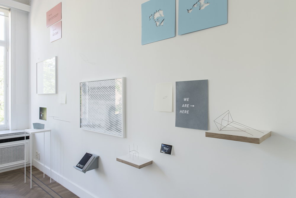 Installatiezicht van de tentoonstelling
