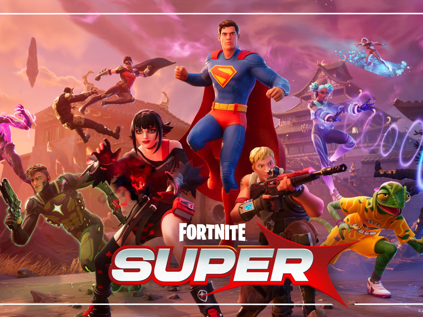 Fortnite Battle Royale Chapitre 6 Saison 3 : Super et Fortnite OG Chapitre 1 Saison 4